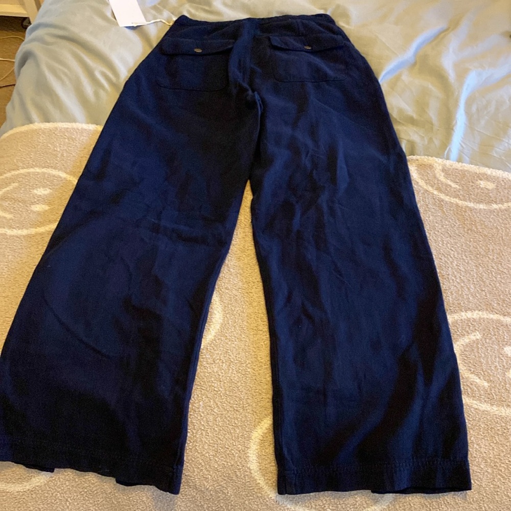 NWT Etica Anthropologie Wide Leg Slit Denim - Picture 8 of 8